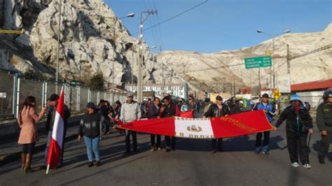 La Oroya Trabajadores De Doe Run Per Aprobaron Acatar Paro Regional