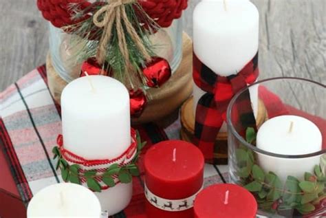 DIY Decorated Candles - Hoosier Homemade