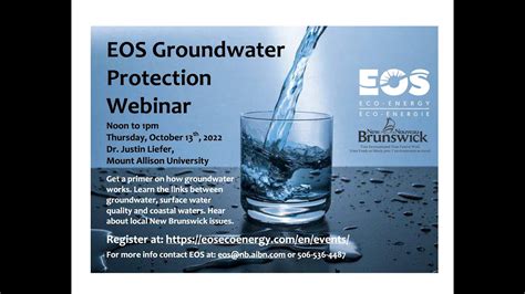 groundwater protection webinar youtube
