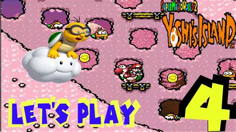 Lets Play Yoshis Island Part 4 Lakitu Barrage Youtube