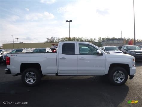 2017 Summit White Chevrolet Silverado 1500 Lt Double Cab 4x4 116757459