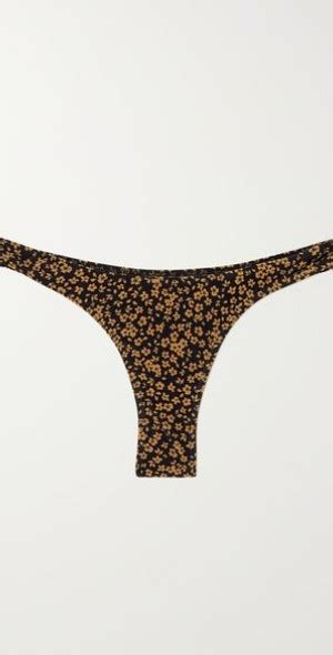 MATTEAU The Nineties Floral Print Bikini Briefs