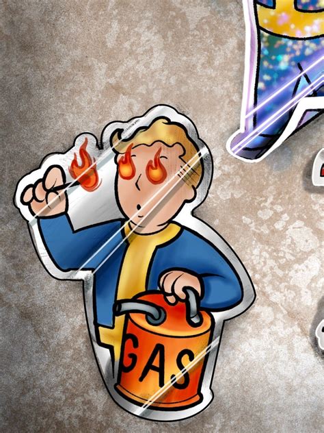 Fallout Pip Boy Perks Tattoo Flash Sheet Etsy