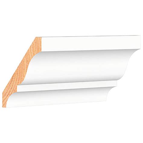 Metrie Inc Mld5104x96fjp 3 14 Inch H X 96 Inch L Crown Moulding