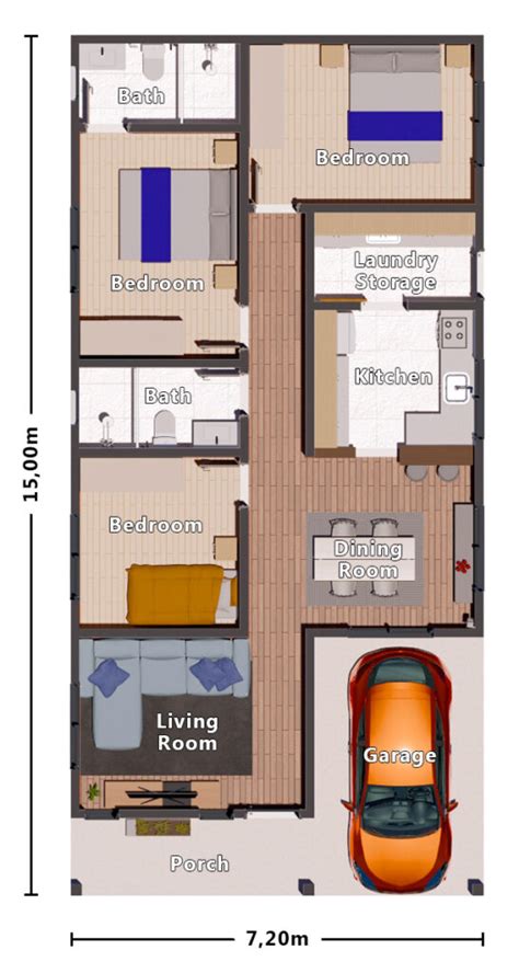 Simple House Design and Low Budget Plans