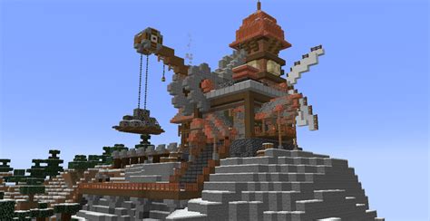 Steampunk Mining Facility R Minecraft