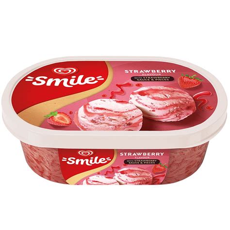 Ice Cream Algida Smile Strawberry At A Price Of Lv Ebag Bg