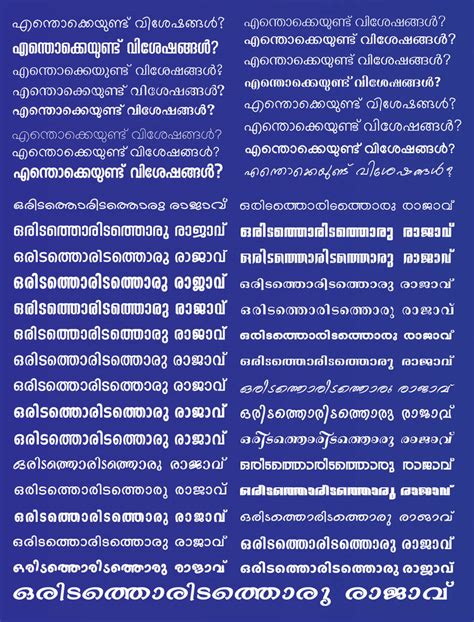 Malayalam Fonts 2021 by anulubi on DeviantArt