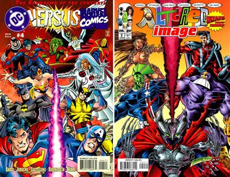 I Love Comic Covers Homage Dc Versus Marvel Altered Image