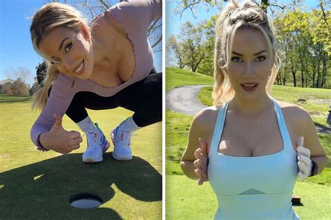 Golfen Mit Gro En Br Sten Paige Spiranac Bringt Fans Mit Sexy Tipps