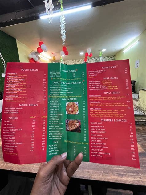 Menu At Delhi Junction Streets Food Delhi Shop No 4