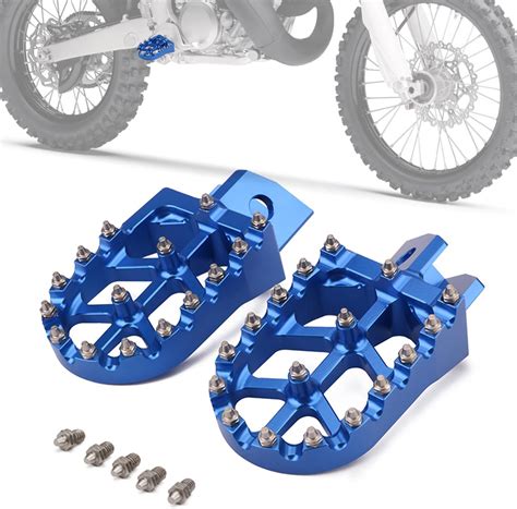 Amazon Iuvwisn Dirt Bike Foot Pegs Motorcycle Footpegs Wider Foot