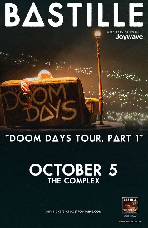 Tickets for Bastille: Doom Days Tour, Part 1 in Salt Lake City from The ...