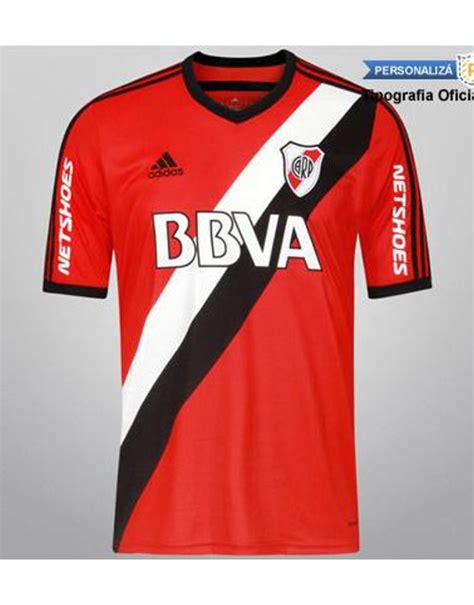 Adidas Soccer Jersey River Plate Number 35 Aimar Red