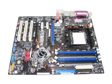 Asus A N Sli Deluxe Atx Amd Motherboard Newegg