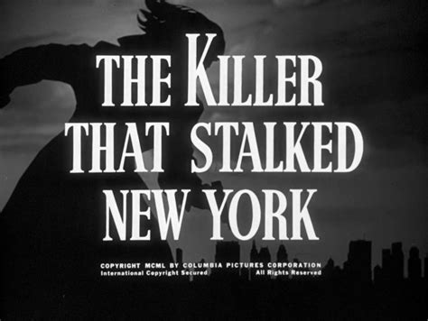 The Killer That Stalked New York