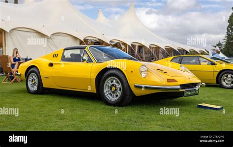 1973 Ferrari Dino 246 Gts On Display At The Salon Privé Concours D