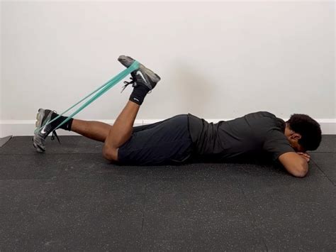 Loop Band Hamstring Curl Rehab Hero