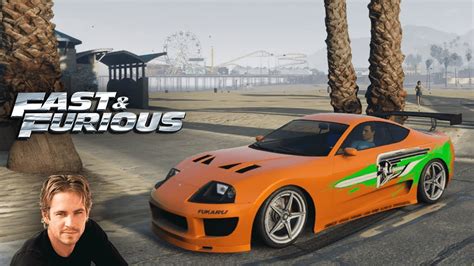 How To Replicate Paul Walker Brian S Supra From The Fast And The