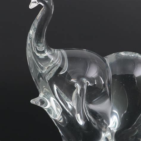 Eneryda Swedish Art Glass Elephant Figurine Ebth