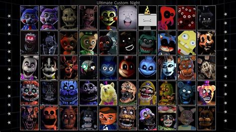 Fangame Ucn Roster V3 Rfivenightsatfreddys