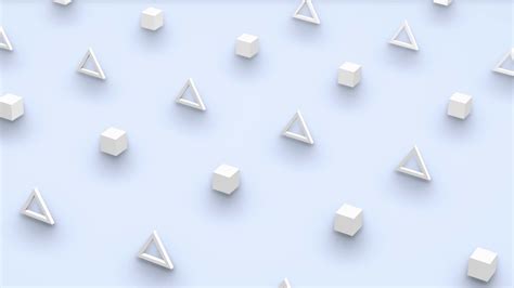 Futuristic 3d Render Of Triangle Cube Shapes Stock Motion Graphics Sbv