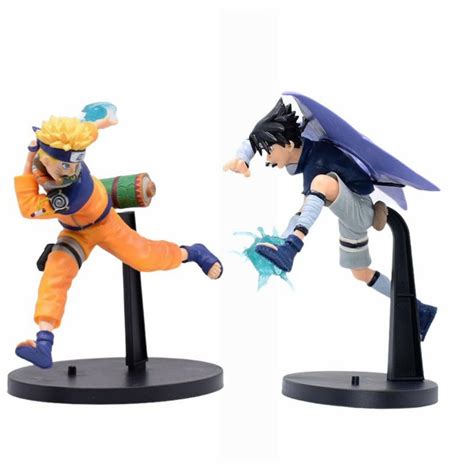 Jual ACTION FIGURE NARUTO AND SASUKE 2 PCS HIGH QUALITY ANIME ANIME