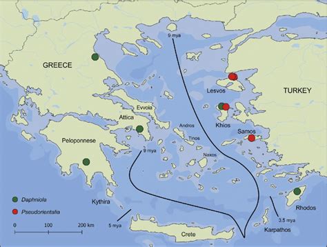 Aegean World Map