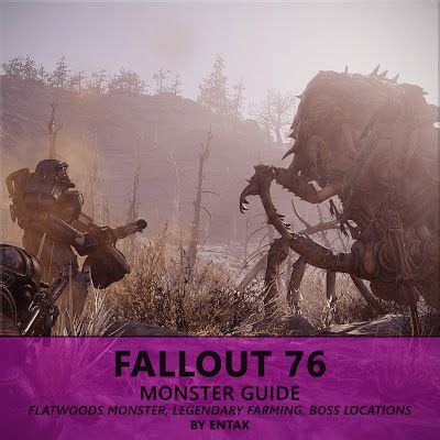 MIX: Fallout 76 - MONSTER GUIDE (Flatwoods Monster, Leg... | Flatwoods ...