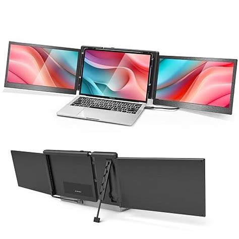 Ofiyaa P Pro Triple Portable Monitor For Laptop Screen Extender Dual