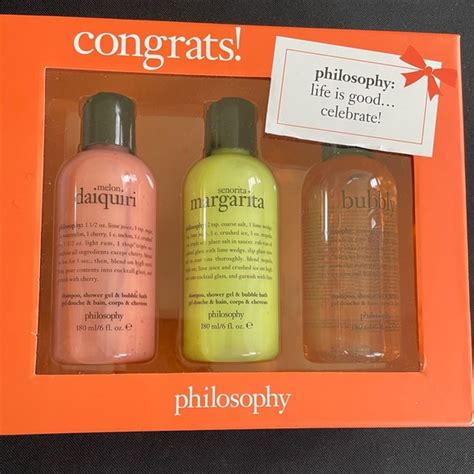 Philosophy Bath Body Philosophy Congrats Piece Shower Gel Set