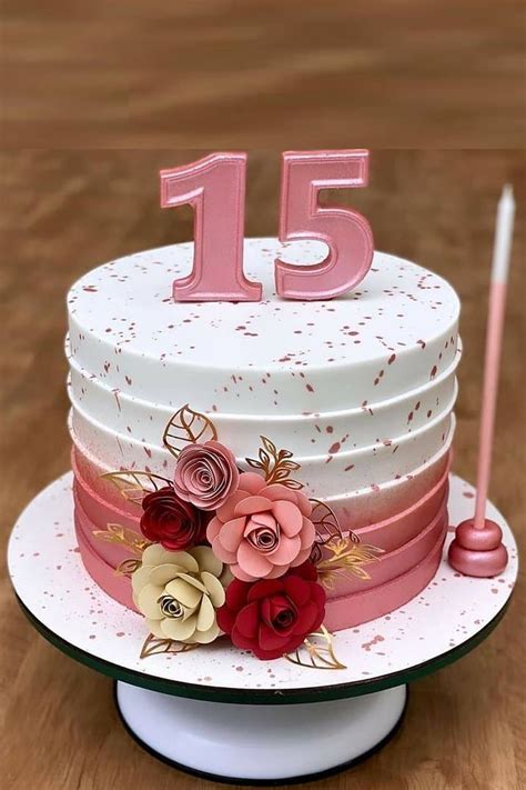 Simple 15th Birthday Cakes