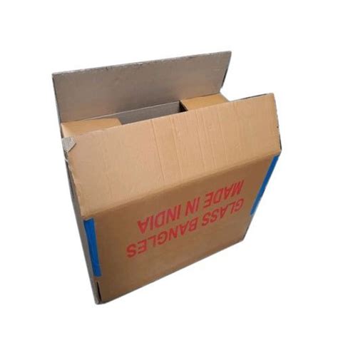 Rectangle 5 Ply Printed Corrugated Packaging Box Box Capacity 1 5 Kg