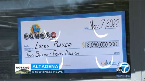 CA public schools are also winners of the Powerball lottery - ABC7 Los ...