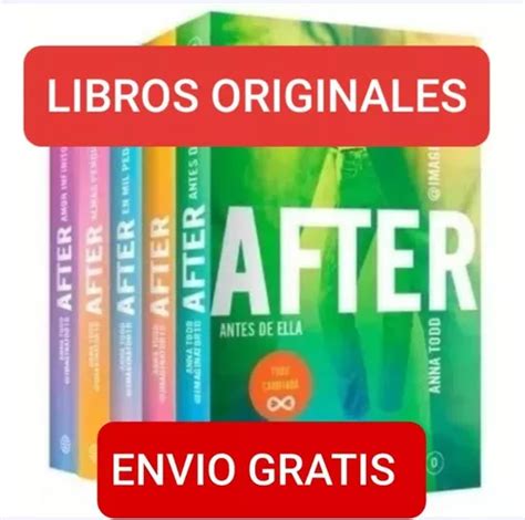 After Saga Completa 5 Tomos Nuevos Y Originales