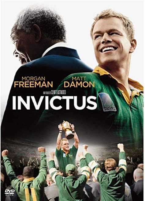 Invictus Dvd Morgan Freeman Nelson Mandela Matt Damon Francois