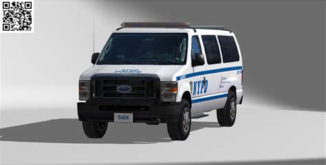 Ford E 350 Nypd Police Car