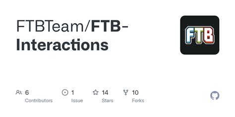 Github Ftbteam Ftb Interactions