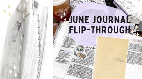 6 Months Of Journaling June Planner Spreads Flip Through 2022