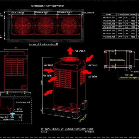 Electrical Wiring Diagram Vrf Condensing Unit Itouch Air 2 M