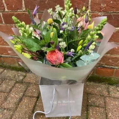 Wild Wonderful Handtied Bouquet Buy Online Or Call 01379 308182