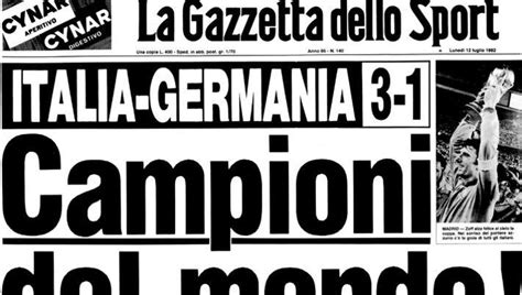 Compra La Prima Pagina Storica Della Gazzetta Dello Sport La Gazzetta