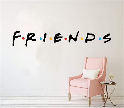 Adesivo De Parede Friends No Elo7 To Printing 1681677