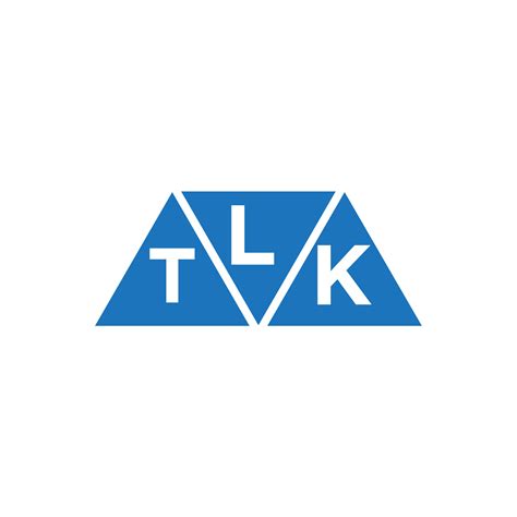 Ltk Abstract Initial Logo Design On White Background Ltk Creative