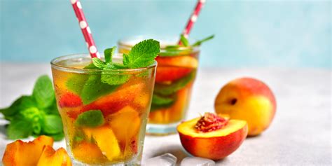 Peach Basil Cocktail Vodka Recipes Flavors Switch Vodka