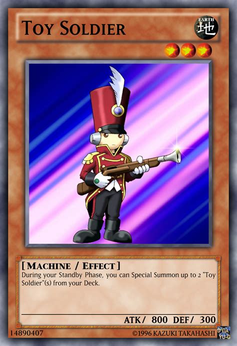 Toy Soldier Yu Gi Oh Custom Card Fixed 1 By The Kc Express On Deviantart