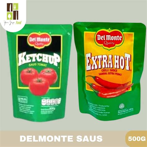 Jual Del Monte Delmonte Saus Pouch 500g Saus Tomat Saus Sambal