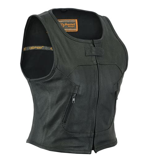 DS002 Women's Updated Perforated SWAT Team Style Vest - Paragon Leather