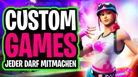 🔴 Fortnite Live Deutsch Custom Games Abo Zocken Bis Zum Neuen Shop