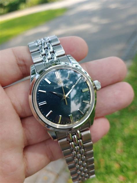 Limited GS Jade Green Iwate SBGW255 Sbgw 255 Grand Seiko Luxury